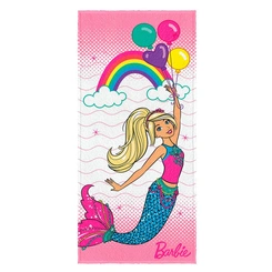 Toalha de Banho Infantil Lepper Felpuda Barbie