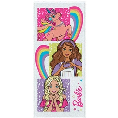 Toalha de Banho Infantil Lepper Felpuda Barbie