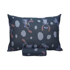 Jogo de Lençol Infantil 2 Peças Portallar Disney Stitch