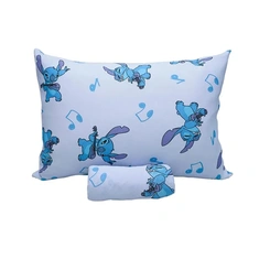Jogo de Lençol Infantil 2 Peças Portallar Disney Stitch