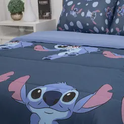 Edredom Casal Stitch E Angel Portallar Disney