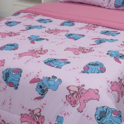 Edredom Casal Stitch E Angel Portallar Disney