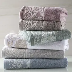 Toalha de Banho Algodão Premium Jacquard Louise