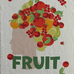 Pano de Copa Felpudo Teka Fiori Fruits
