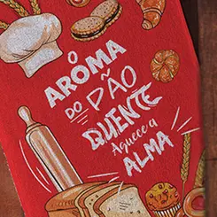 Pano de Copa Teka Primore Frases
