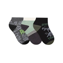 Kit Meia Infantil 3 Pares Menino Selene