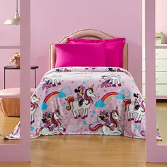 Manta Infantil Flannel Microfibra Personagens Disney Andreza
