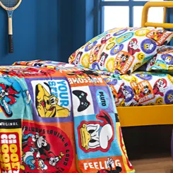 Manta Infantil Flannel Microfibra Personagens Disney Andreza