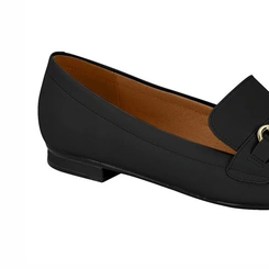 Sapato Mocassim Feminino Conforto Fivela Vizzano
