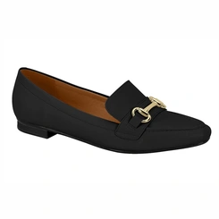 Sapato Mocassim Feminino Conforto Fivela Vizzano