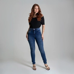Calça Feminina Jeans Sawary Levanta Bumbum