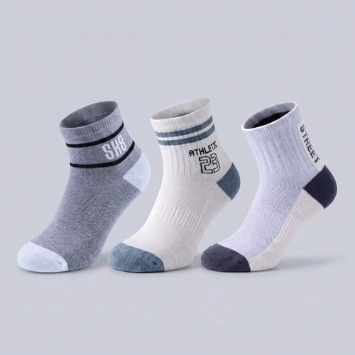 Kit Meia Infantil Menino 3 Pares Selene