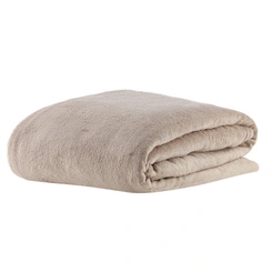 Manta Queen Microfibra Lisa Home Design 200