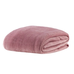 Manta Queen Microfibra Lisa Home Design 200
