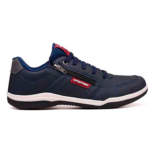Sapatênis Masculino Casual Sport Fire Zíper Lateral