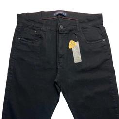 Calça Masculina Prs Jeans Plus Size Preta