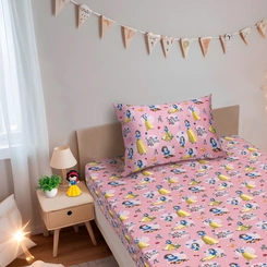 Jogo de Cama Infantil 2 Peças Portallar Disney Branca de Neve