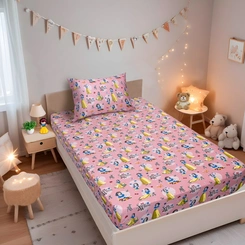 Jogo de Cama Infantil 2 Peças Portallar Disney Branca de Neve