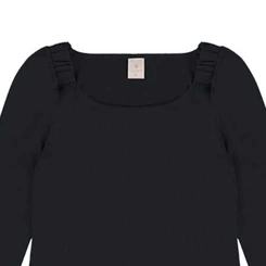 Blusa Feminina Manga Longa Lecimar Malha Viscoplus