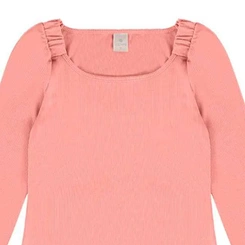 Blusa Feminina Manga Longa Lecimar Malha Viscoplus