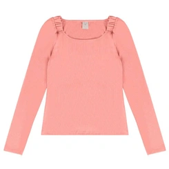 Blusa Feminina Manga Longa Lecimar Malha Viscoplus
