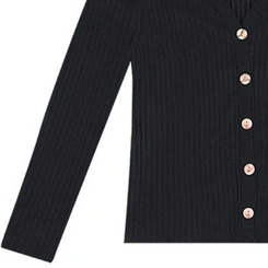 Casaco Feminino Canelado Crochê