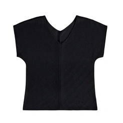 Blusa Feminina Lecimar Canelado Trançado