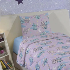 Edredom Infantil Solteiro Microfibra Dupla Face Stitch