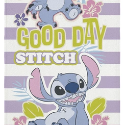 Toalha de Banho Infantil Lepper Aveludada Stitch