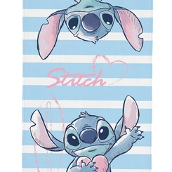 Toalha de Banho Infantil Lepper Aveludada Stitch