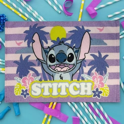 Toalha Infantil de Mão Lancheira Stitch