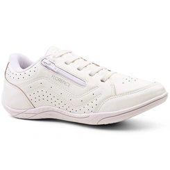 Tênis Feminino Florence Napa Zíper Lateral