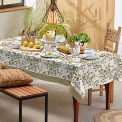 Toalha de Mesa Retangular 1.40m x 2.10m Teka Básica Estampas Coloridas