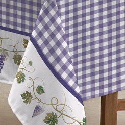 Toalha de Mesa Retangular 1.40m x 2.10m Teka Básica Estampas Coloridas