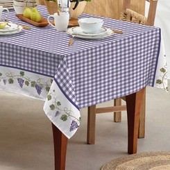 Toalha de Mesa Retangular 1.40m x 2.10m Teka Básica Estampas Coloridas
