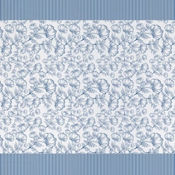 Toalha de Mesa Retangular 1.40m x 2.10m Teka Básica Estampas Coloridas