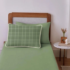 Jogo de Cama Solteiro Malha 100% Algodão Estampado 2 Peças Vivaldi