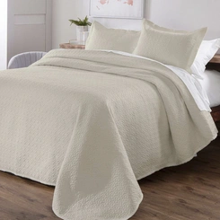 Colcha Casal Dupla Face Matelada Diamante 150 Fios com Porta Travesseiros