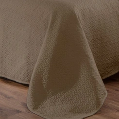 Colcha Queen Dupla Face Matelada Diamante 150 Fios com Porta Travesseiros