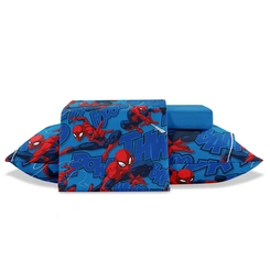 Jogo de Cama Solteiro Infantil Jolitex Homem Aranha