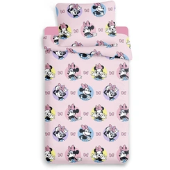Jogo de Cama Solteiro Infantil Toque de Seda Minnie