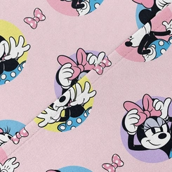 Jogo de Cama Solteiro Infantil Toque de Seda Minnie