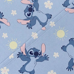 Jogo de Cama Solteiro Infantil Toque de Seda Stitch