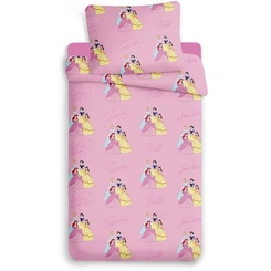 Jogo de Cama Solteiro Infantil Toque de Seda Princesas