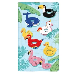 Toalha de Banho Infantil Dohler Felpuda Estampada Sol