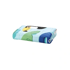 Toalha de Banho Infantil Dohler Felpuda Estampada Sol