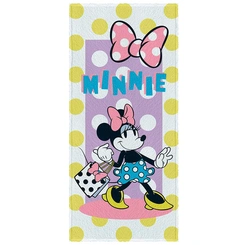 Toalha de Banho Infantil Lepper Felpuda Minnie