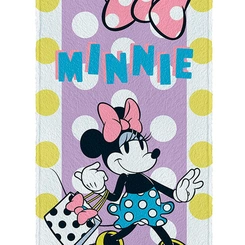 Toalha de Banho Infantil Lepper Felpuda Minnie