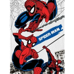 Toalha de Banho Infantil Lepper Felpuda Homem Aranha