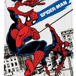 Toalha de Banho Infantil Lepper Felpuda Homem Aranha